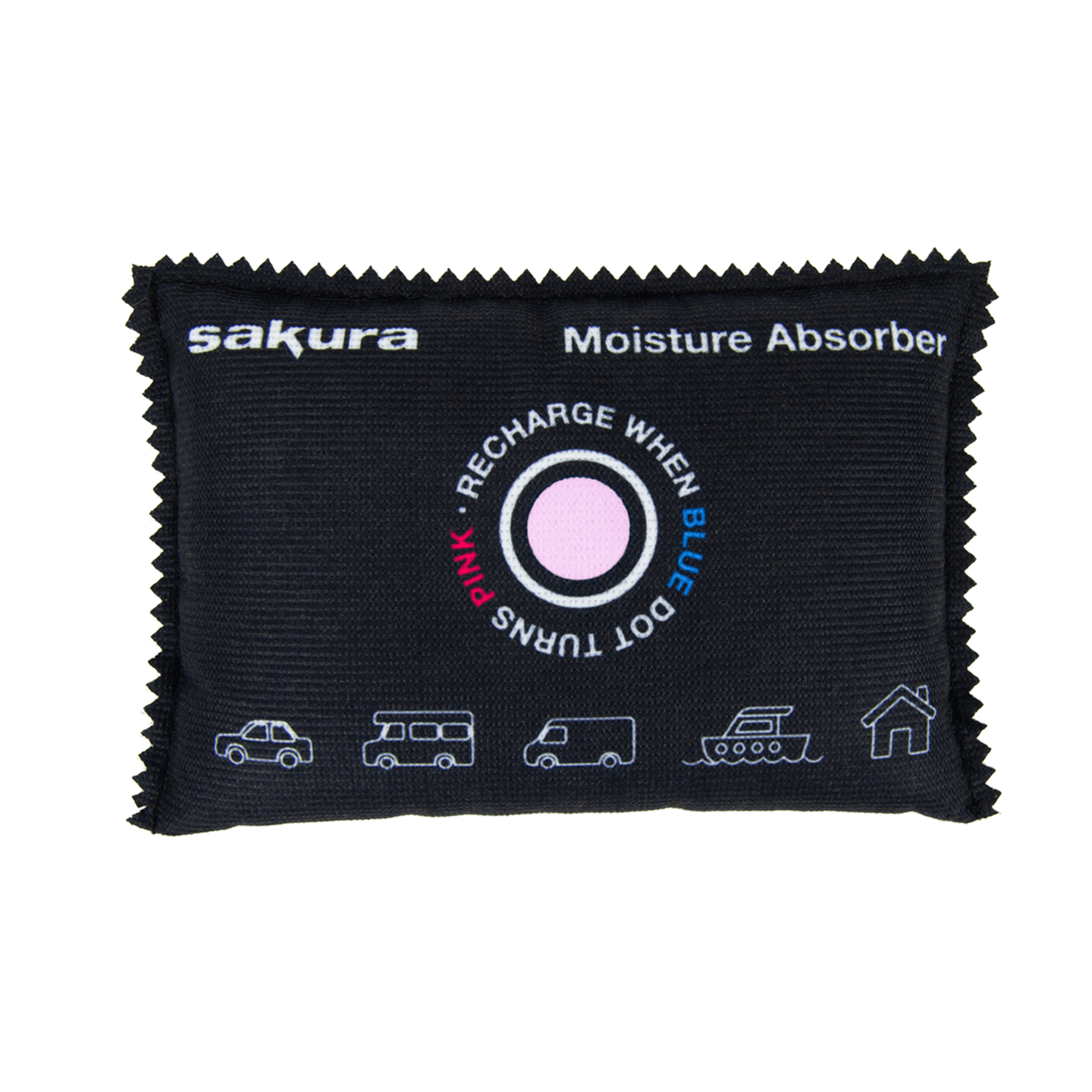 Sakura Car Dehumidifier With Indicator Reusable - Moisture Absorber - Caravan, Van