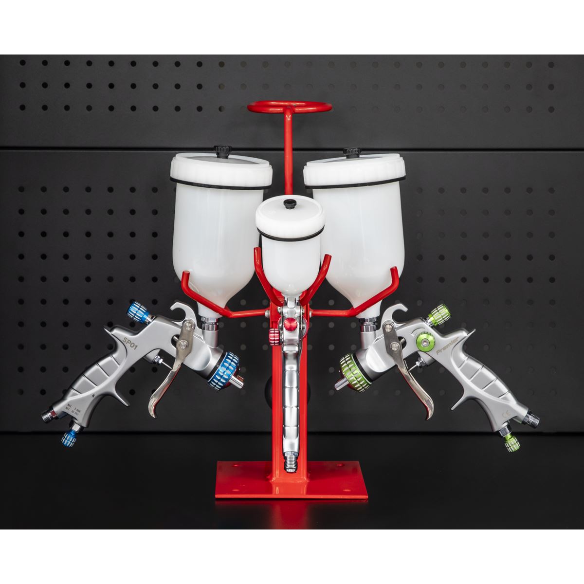 Sealey SH03 Spray Gun & Filter Holder 3 Gun Capacity