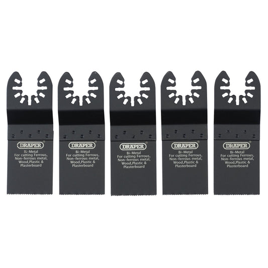 Draper 70476 Multi-Tool Plunge Cutter 5 Piece