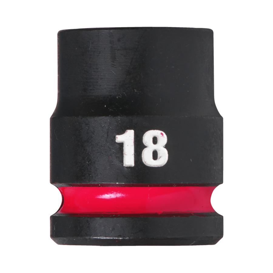 Milwaukee 18mm 1/2" Drive Shockwave Impact Socket Standard Length