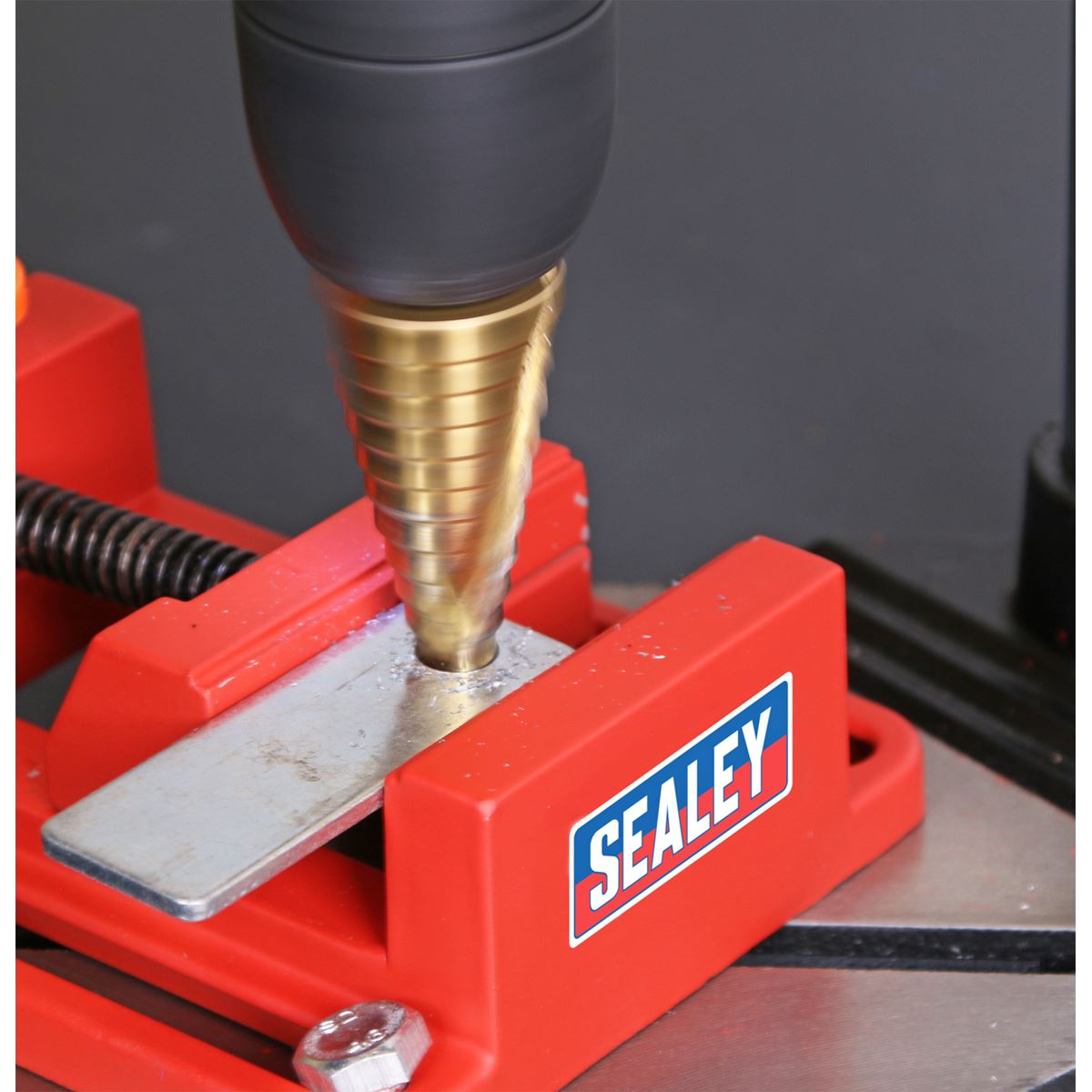 Sealey DS01 Drill Stand with Cast Iron Base 500mm & 65mm Vice