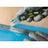 Draper 24424 Folding Trimming Knife with Belt Clip Green/Orange