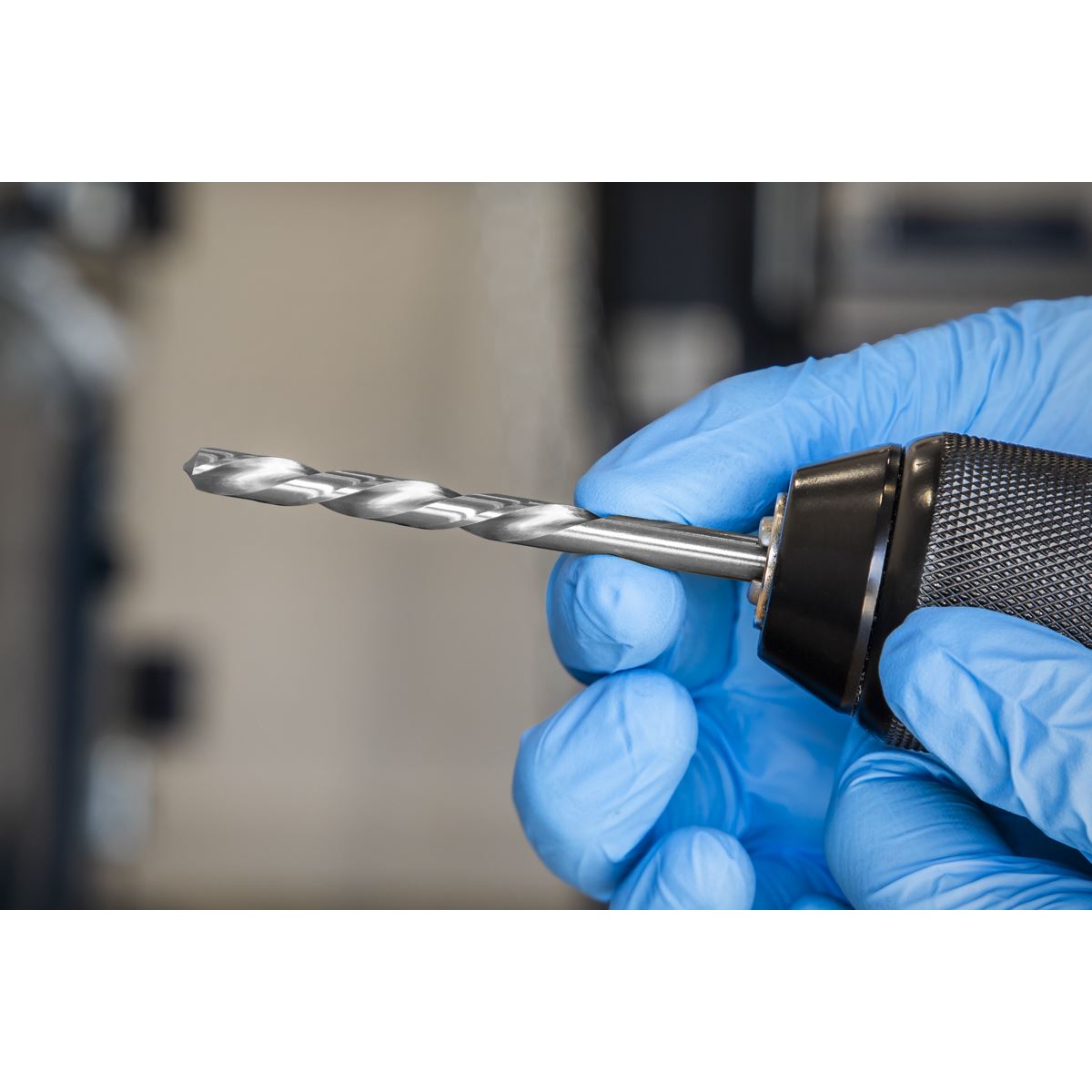 Sealey AK8190 Left-Hand Spiral Drill Bit Set 19pc