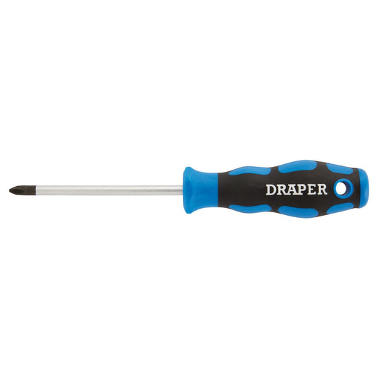 Draper 48932 Soft Grip Cross Slot Screwdriver No.2 x 100mm