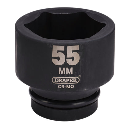 Draper 05126 Hi-TORQ® Impact Socket 1" Sq. Dr. 55mm