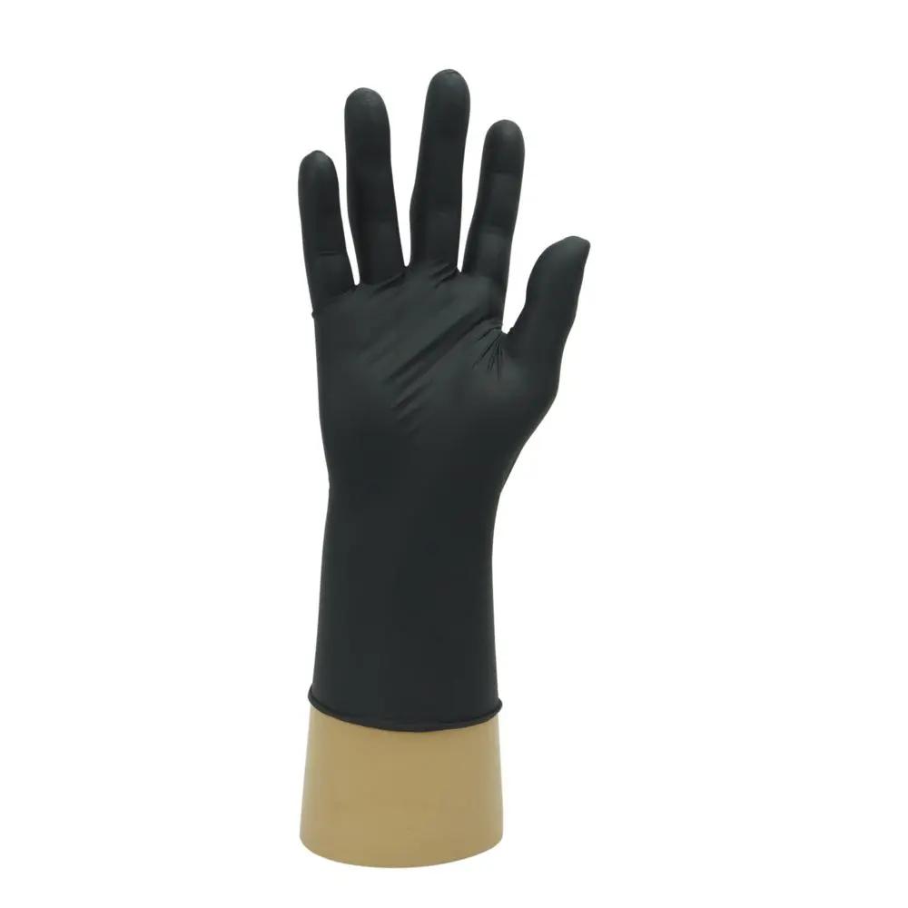 Bodyguards GL897 Black Nitrile Disposable Glove - Textured Grip