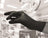 Bodyguards GL897 Black Nitrile Disposable Glove - Beaded Cuff detail