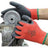 Polyco Matrix Red L Industrial Quality Latex Palm Builders Work Gloves PPE