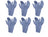 Ansell AlphaTec 37-520 (G21B) Soft Blue Nitrile Rubber Gloves