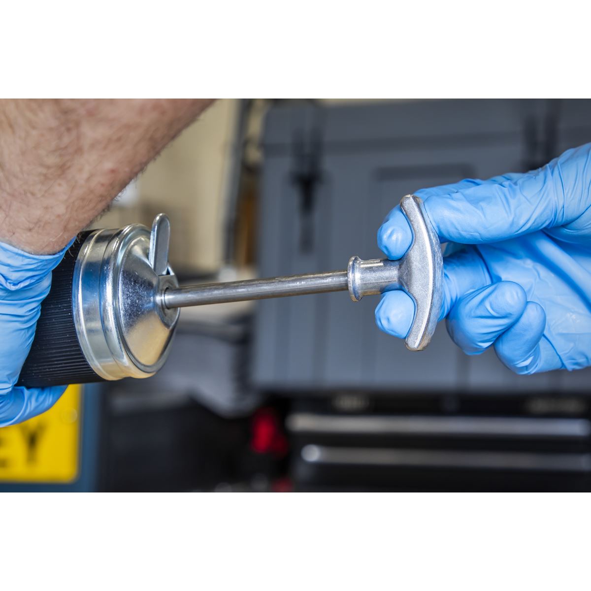 Sealey AK4402 Heavy-Duty 3-Way Fill Dual Piston Grease Gun