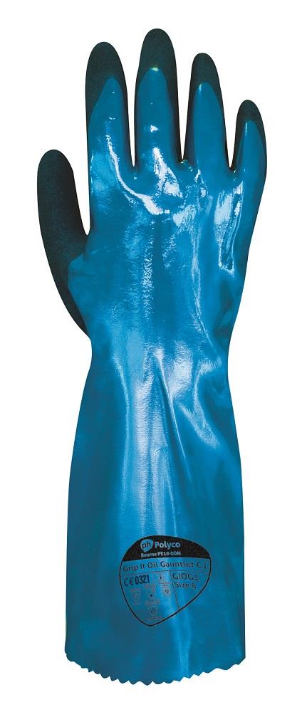 Polyco Grip Oil Gauntlet C1