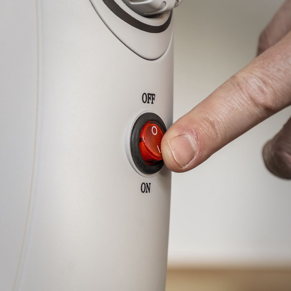 Sealey RD800 6-Element Oil-Filled Mini Radiator 800W/230V