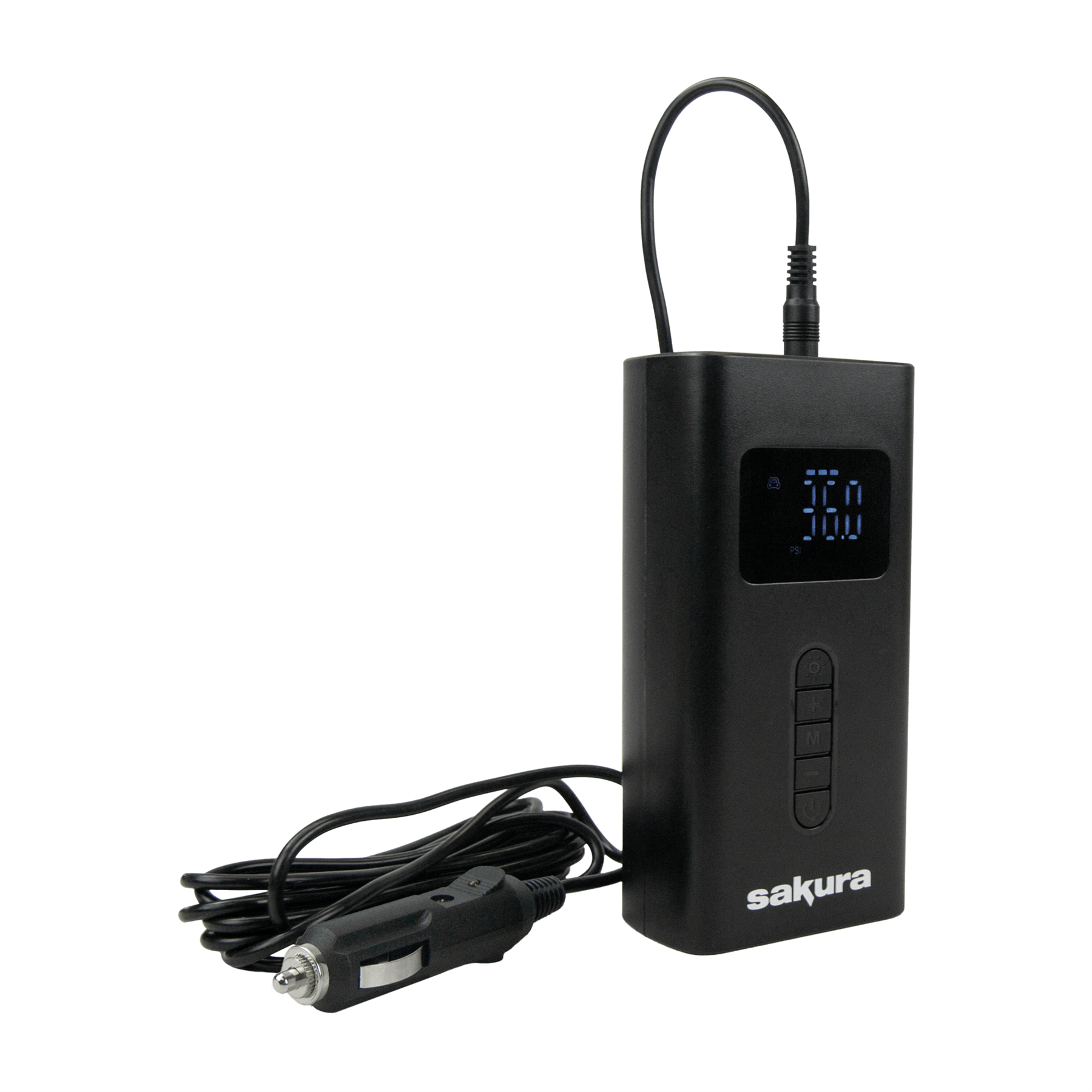 Sakura Cordless Tyre Inflator with Power Bank