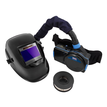 Sealey PWH616 Auto Darkening Welding Helmet with TH1 Powered Air Purifying Respirator (PAPR)
