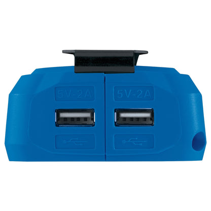 Draper 69249 D20 20V USB Adaptor with Two Ports