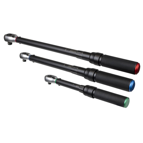 Sealey STW900SETB Torque Wrench Micrometer Style 3pc Set – Premier Black