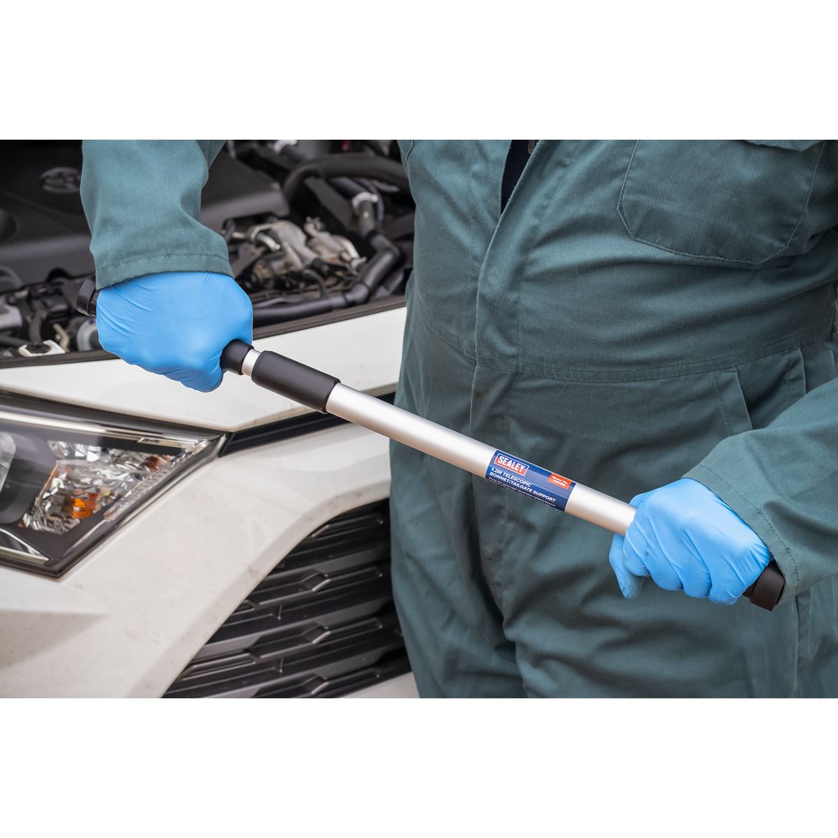 Sealey VS0140 Telescopic Bonnet/Tailgate Support 1.2m