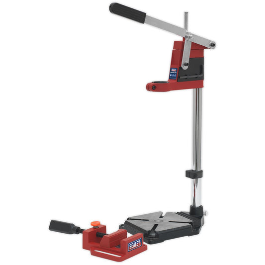 Sealey DS01 Drill Stand with Cast Iron Base 500mm & 65mm Vice