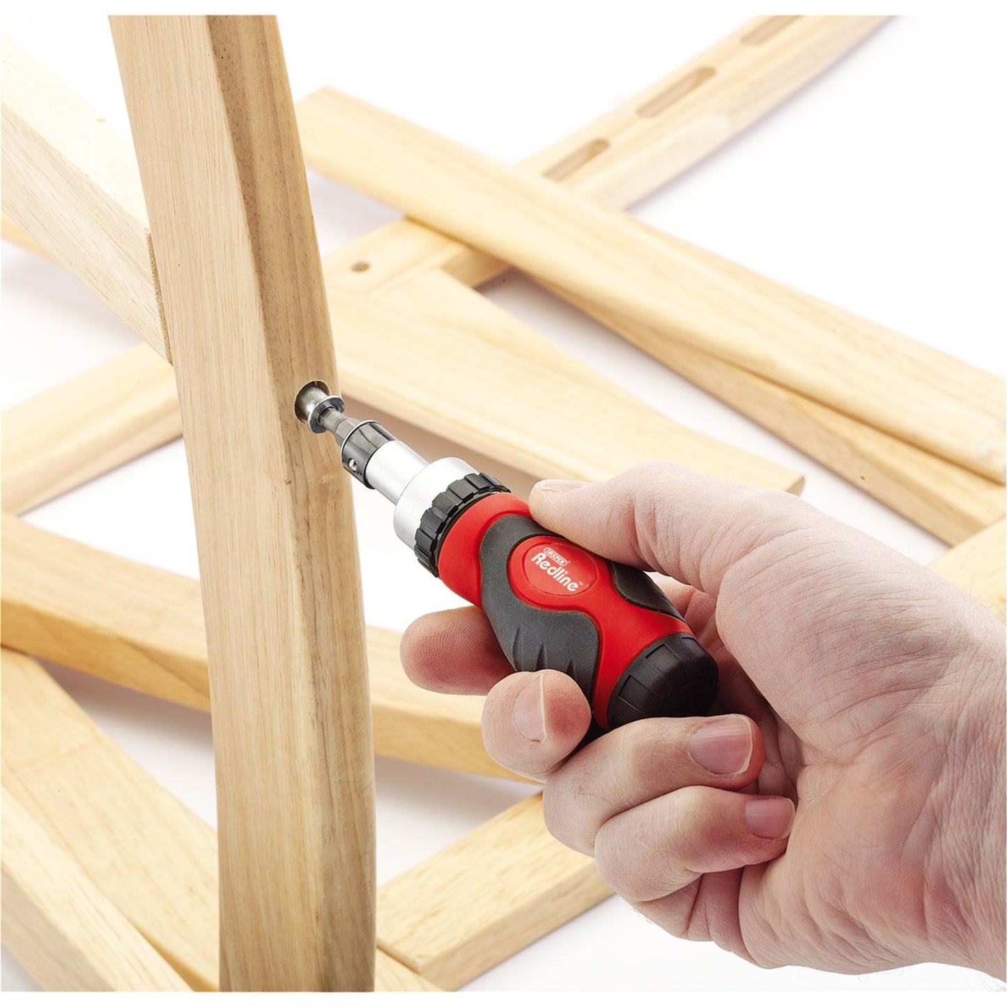 Draper 68924 Redline® Ratcheting Screwdriver and Bit Set 6 Piece