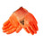 Ansell ActivArmr 97-012 Orange Hi Viz Nitrile Gloves