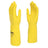 Polyco Deep Sink 40cm Extra Long Yellow Latex Rubber Gloves