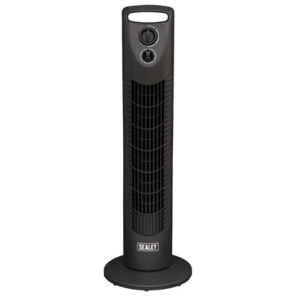 Sealey STF30 3-Speed Oscillating Tower Fan 30" 230V