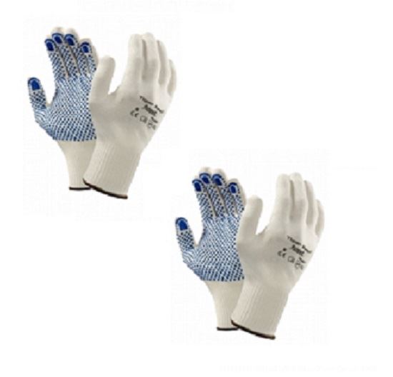 Ansell 76-301 Tiger Paw PVC Dot Grip Palm 2 Pairs