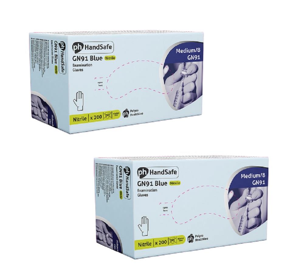 Polyco Handsafe GN91 Nitrile Disposable Gloves