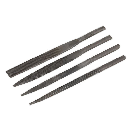 Sealey GSA34SF Needle File Set 4pc for GSA345
