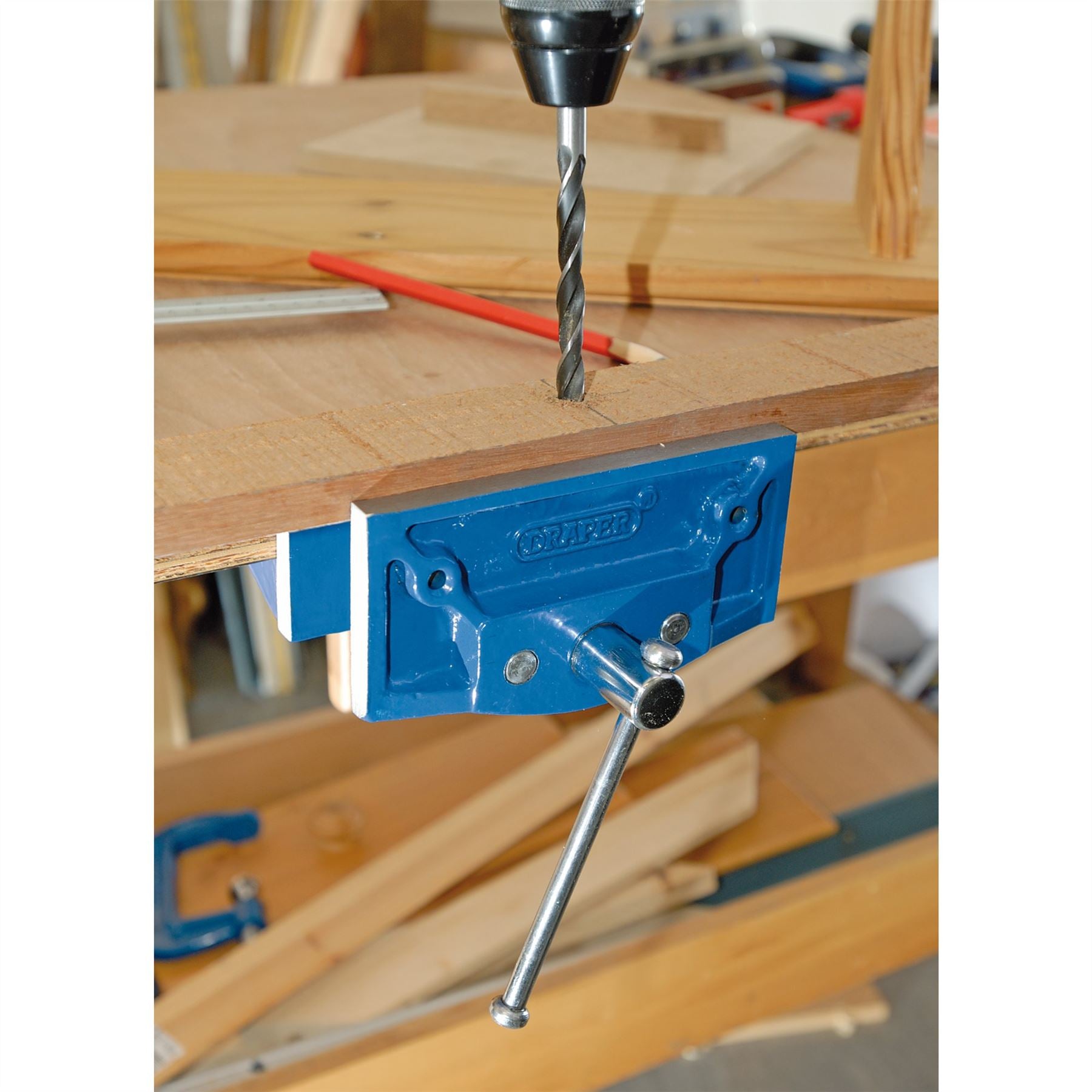Draper 45233 Woodworking Vice 150mm