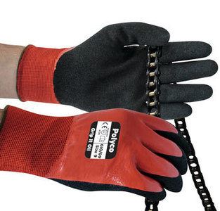 Polyco Grip It Oil Double Layered Nitrile Coating Ultimate Abrasion Protection Water Oil Proof