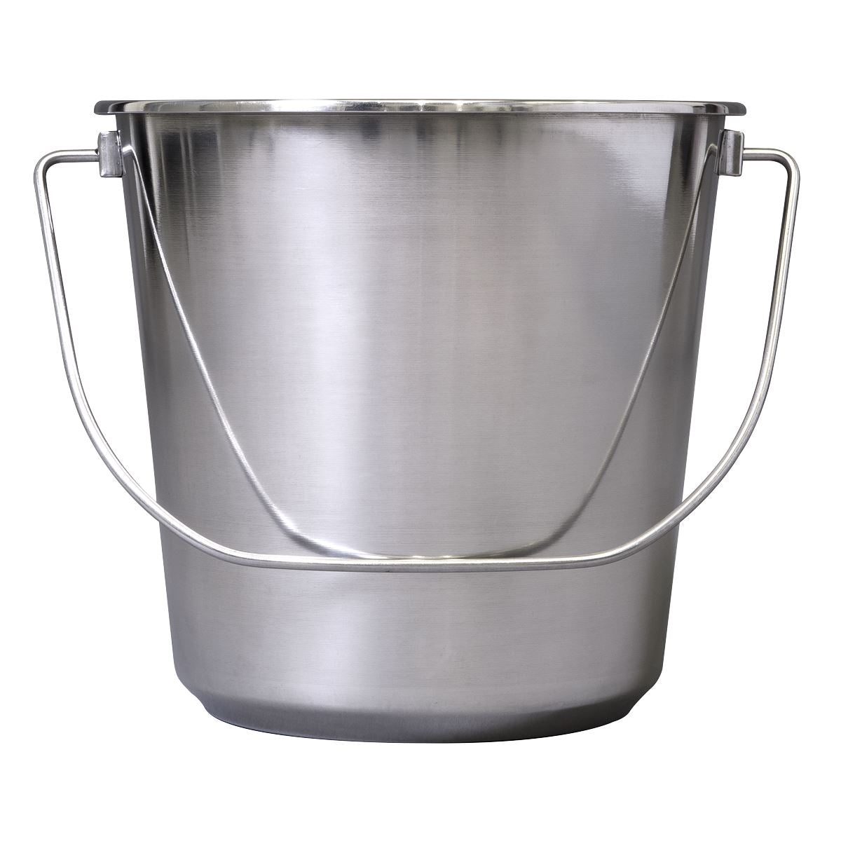 Sealey BM8L Mop Bucket 12L - Stainless Steel