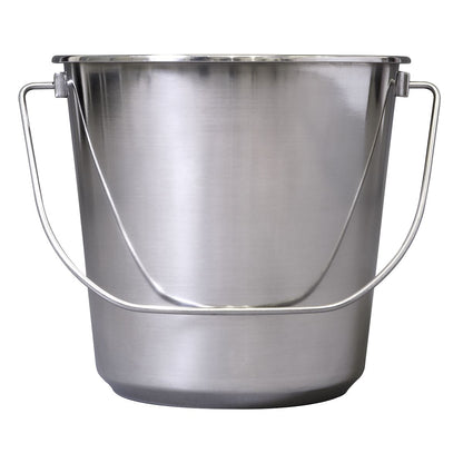Sealey BM8L Mop Bucket 12L - Stainless Steel