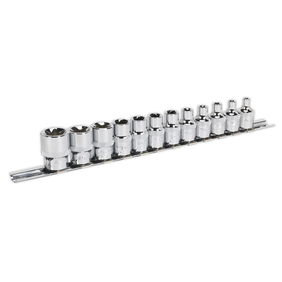 Sealey AK61806 TRX-Star* Socket Set 12pc 3/8