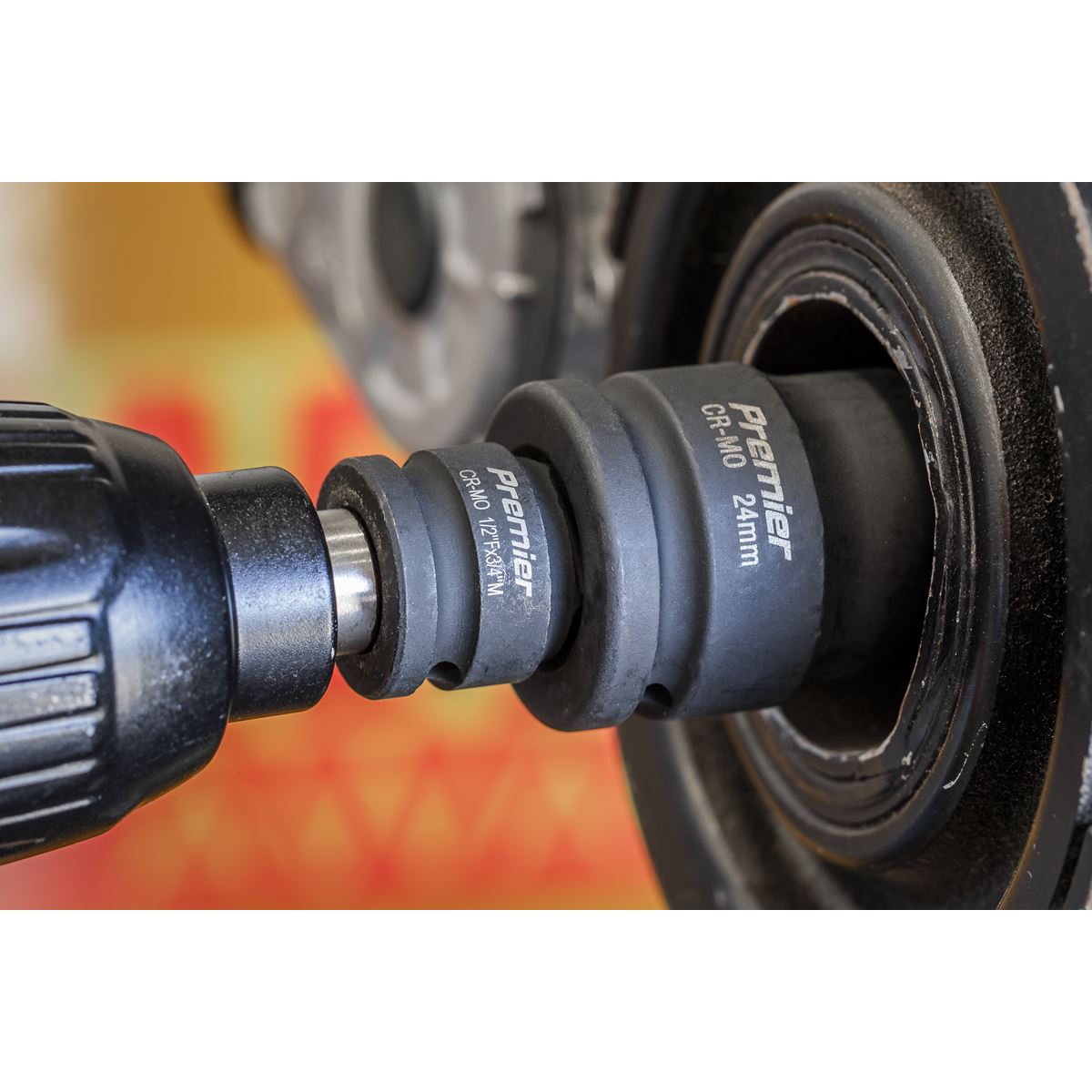 Sealey AK5402 Impact Adaptor 1/2"Sq Drive Female - 3/4"Sq Drive Male