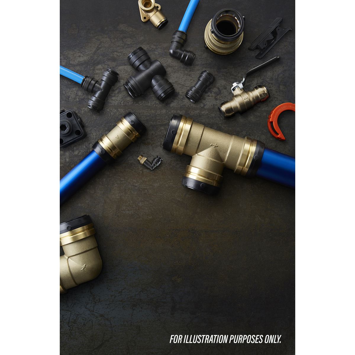 Sealey SBA22ET SharkBite® Equal Tee 22mm