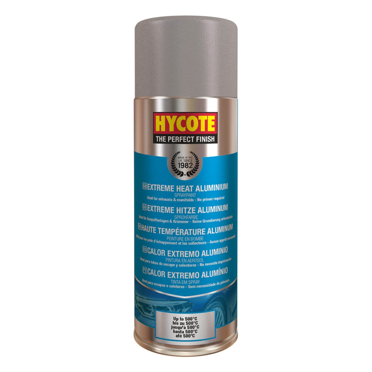Hycote Vht Aluminium Very High Temperature Spray Paint 400Ml Xuk1005