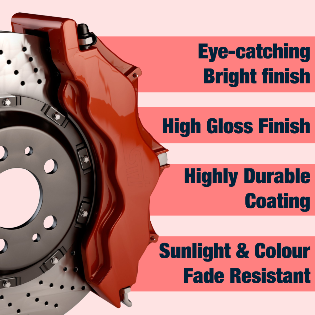 Hycote Red Brake Caliper Spray Paint 400Ml Xuk440