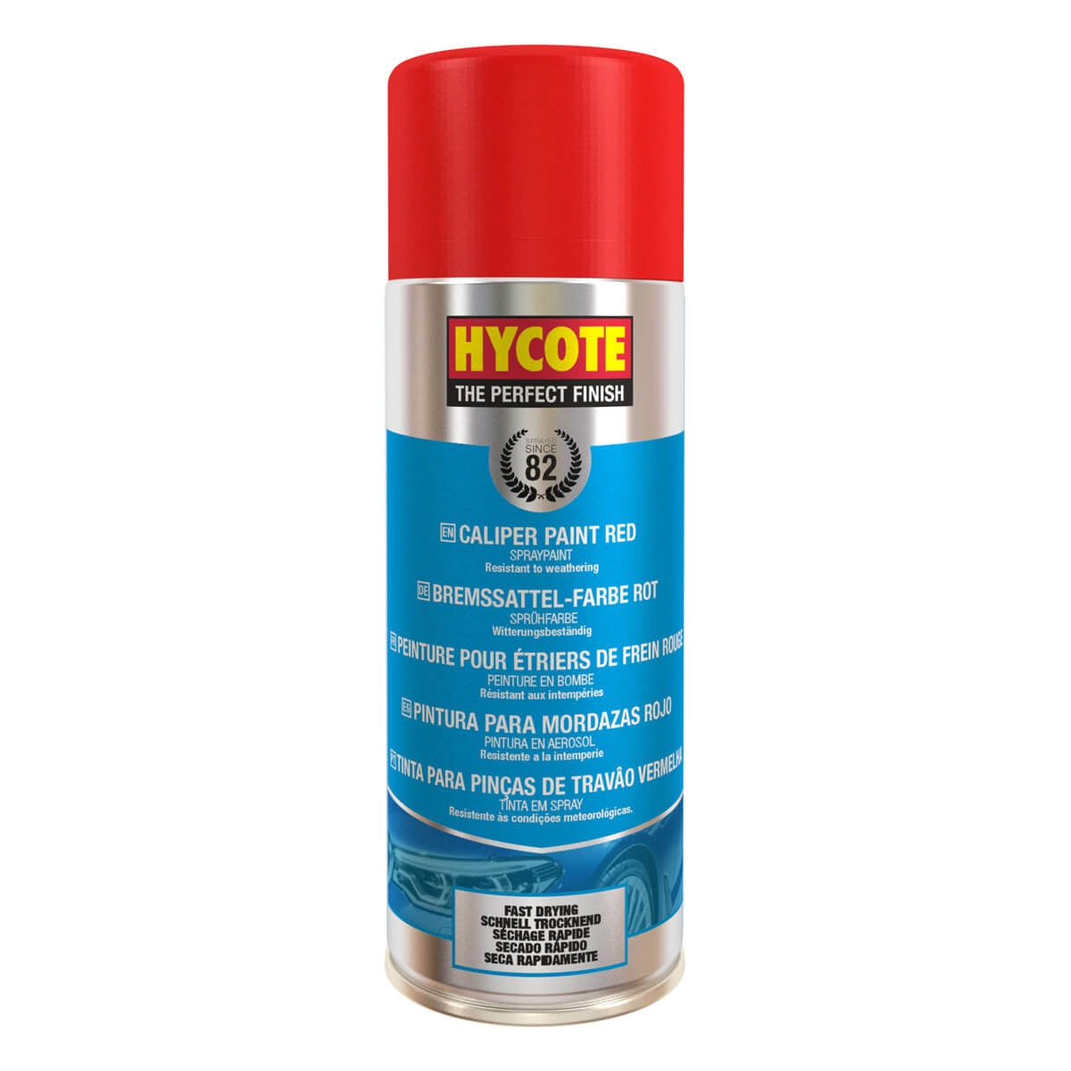 Hycote Red Brake Caliper Spray Paint 400Ml Xuk440