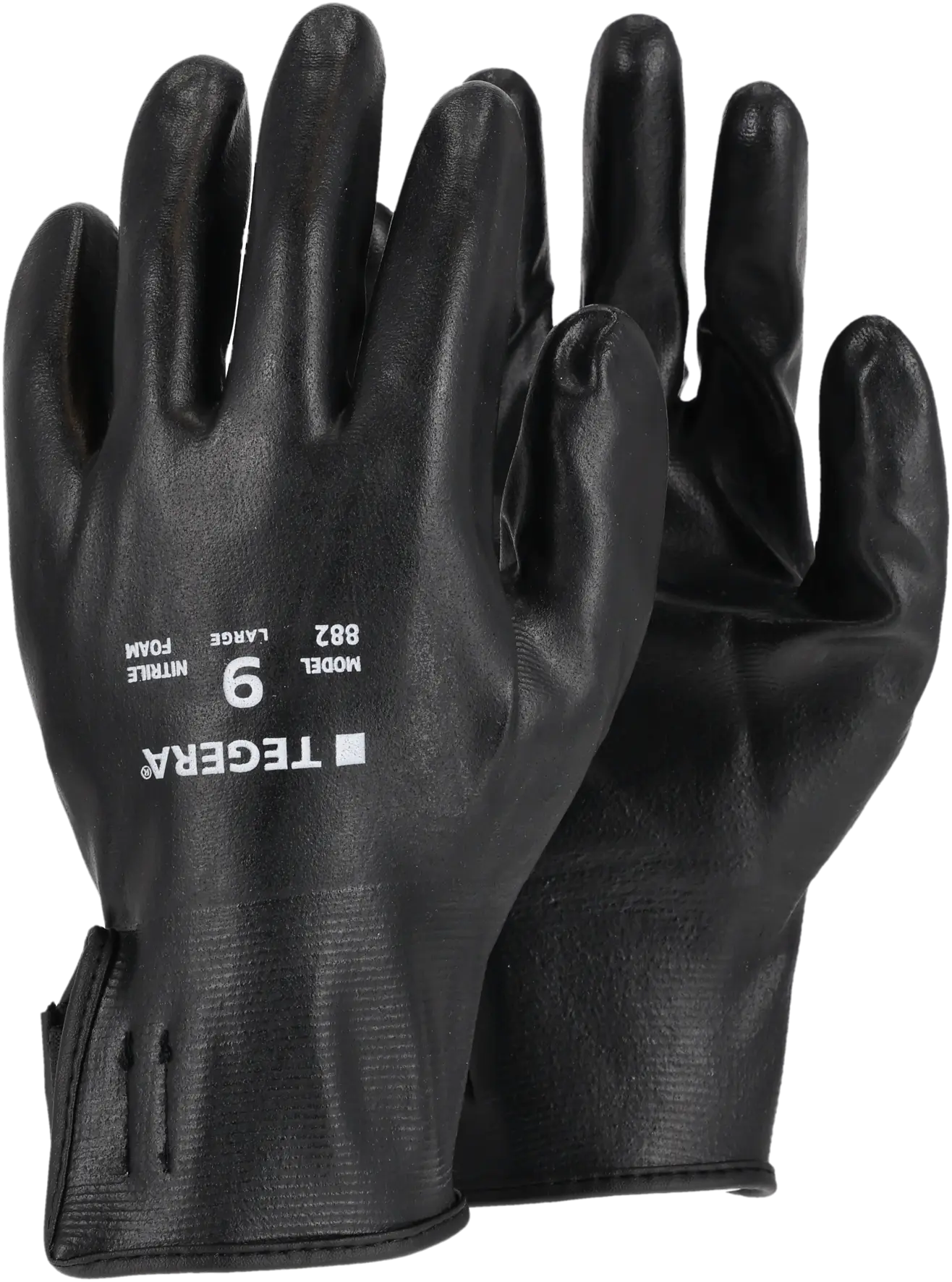 TEGERA 882 Fully Coated Waterproof Nitrile Work Gloves Heat Resistant To 100°C