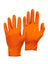 Box 50 Draco Extra Tough Orange Nitrile Disposable Gloves Mechanics M/L/XL/XXL