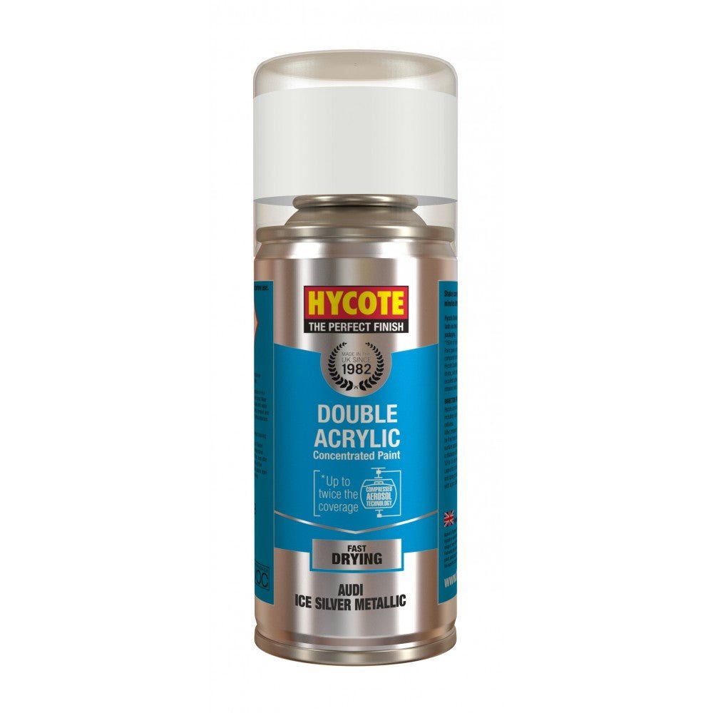 Hycote Audi Ice Silver Metallic Spray Paint 150Ml Xdad504 Hycote