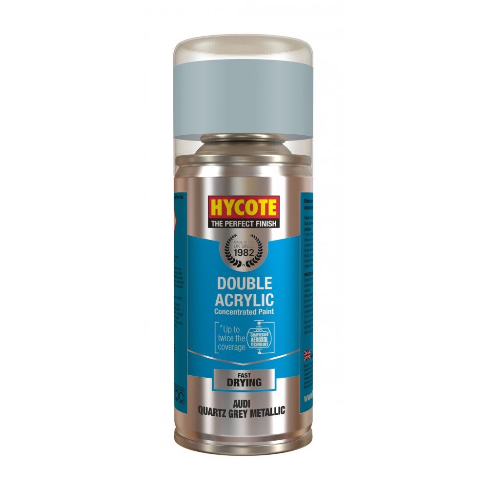 Hycote Audi Quartz Grey Metallic Spray Paint 150Ml Xdad506 Hycote