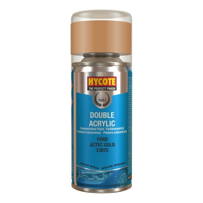 Hycote Ford Aztec Gold Metallic Double Acrylic Spray Paint 150Ml Xdfd714 Hycote