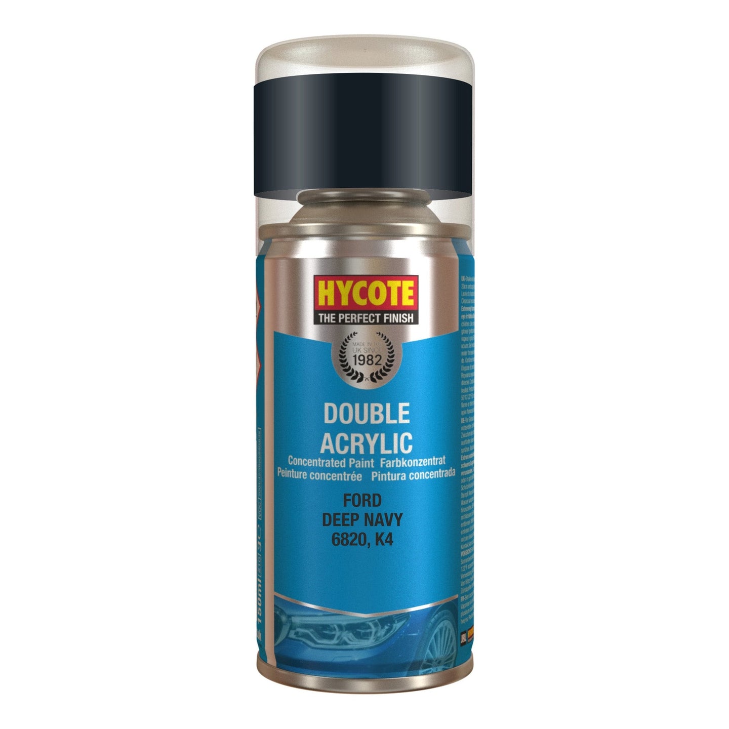 Hycote Ford Deep Navy Spray Paint 150ml XDFD731 Hycote