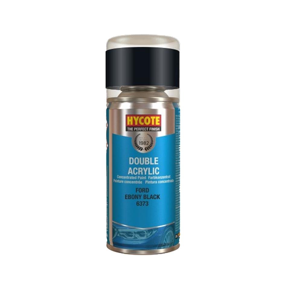 Hycote Ford Ebony Black Spray Paint 150ml XDFD732 Hycote