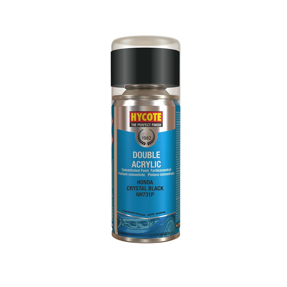 Hycote XDHD606 Honda Crystal Black Pearl Spray Paint 150ml Hycote
