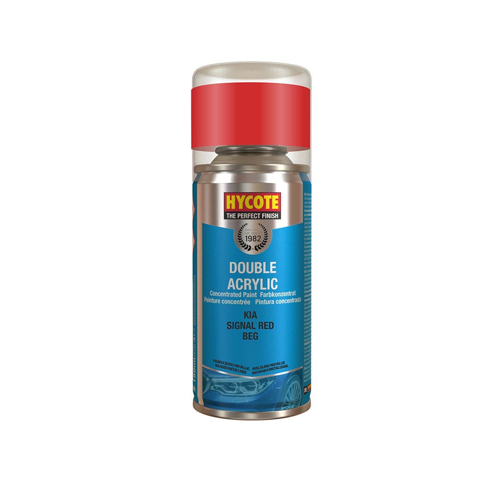 Hycote XDKA109 Kia Signal Red Pearl / Metallic Spray Paint 150ml Hycote