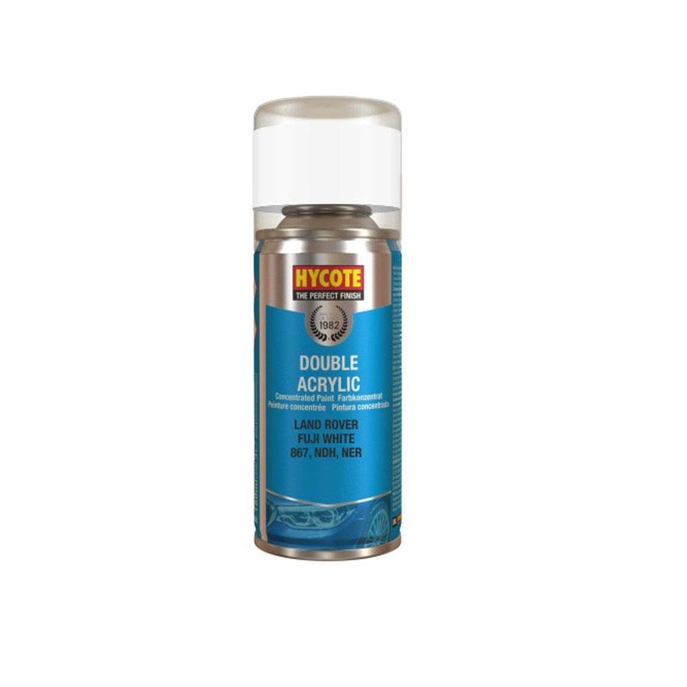 Hycote Land Rover Fuji White Spray Paint 150ml XDLR603 Hycote
