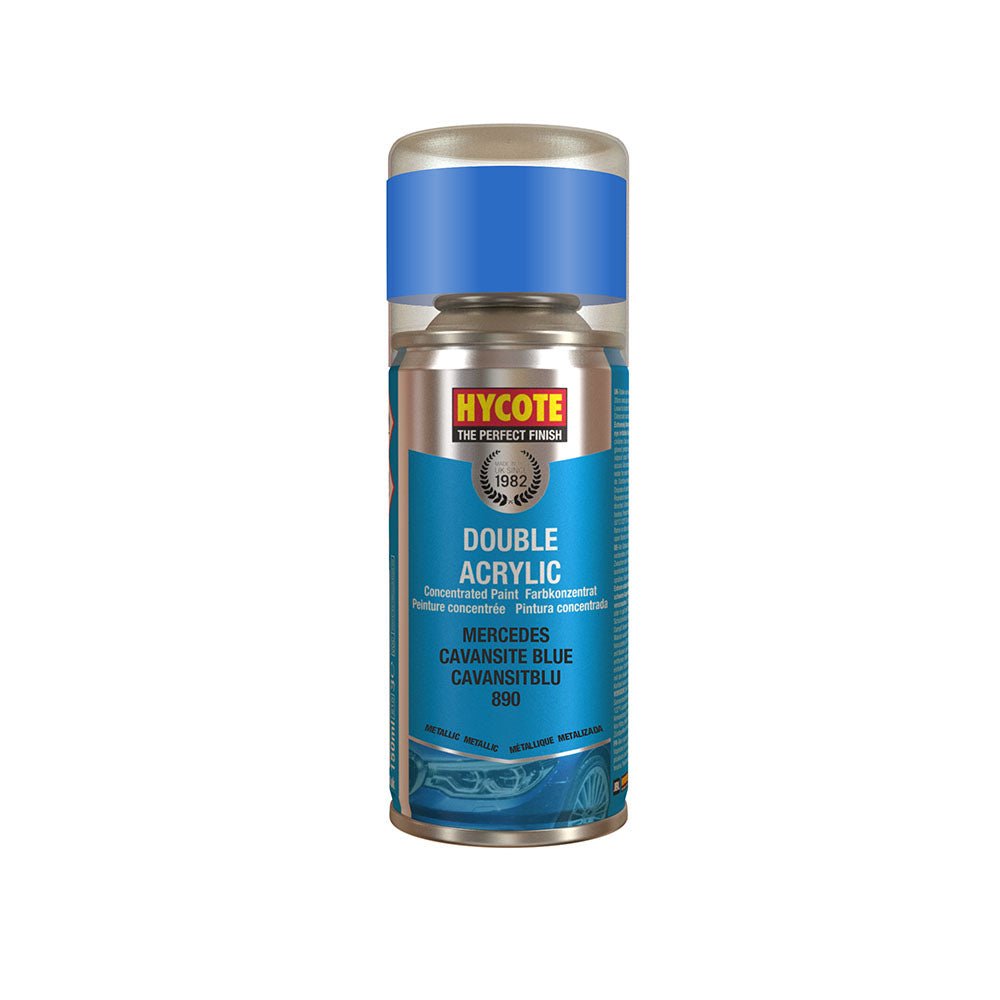 Hycote XDMC610 Mercedes Cavansite Blue Metallic Spray Paint 150ml Hycote